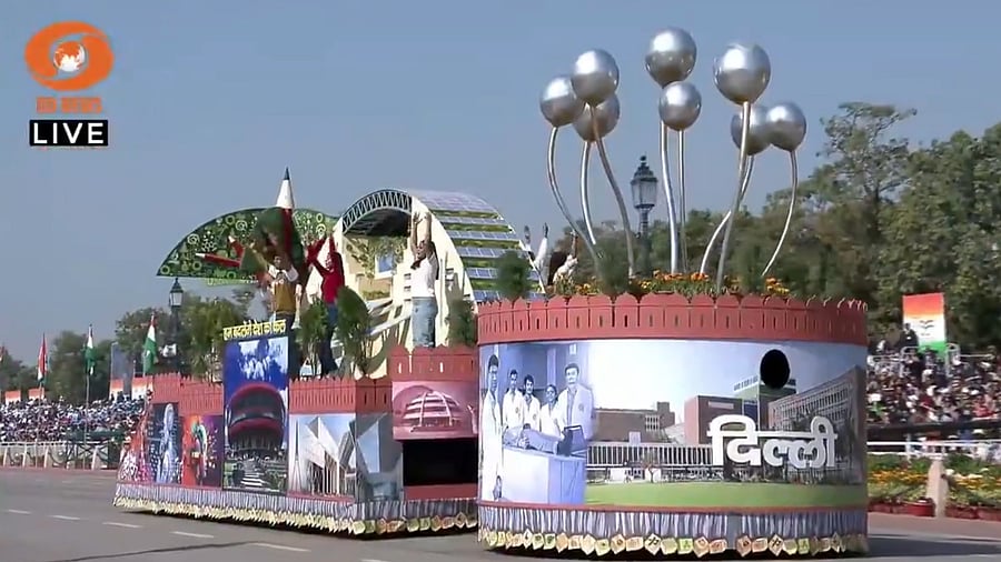 <div class="paragraphs"><p>Delhi's R-Day tableau</p></div>