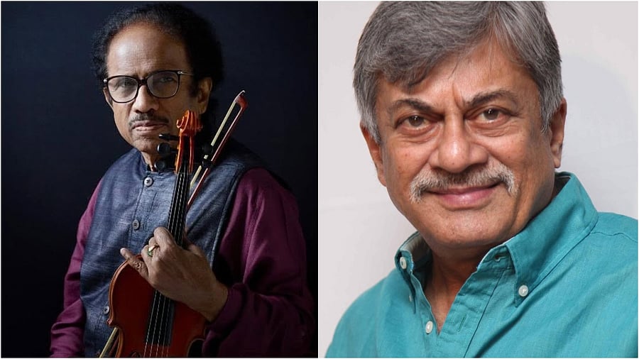 <div class="paragraphs"><p>Violin maestro Lakshminarayana Subramaniam and veteran film actor Anant Nag.</p></div>