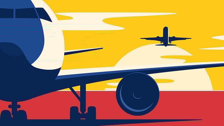 <div class="paragraphs"><p>Representative image indicating India's aviation sector</p></div>
