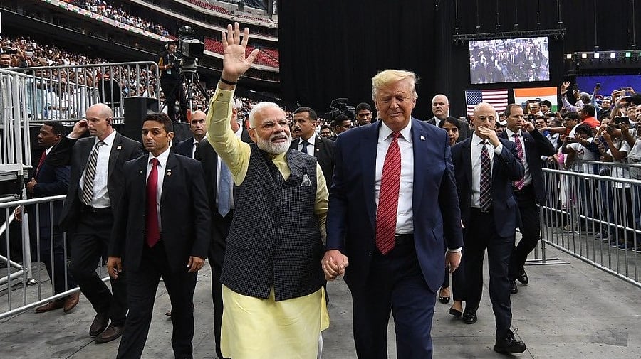 <div class="paragraphs"><p>PM Narendra Modi along with Donald Trump.</p></div>