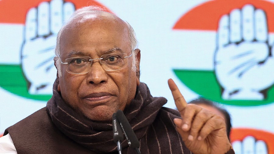 <div class="paragraphs"><p>Congress chief Mallikarjun Kharge.</p></div>