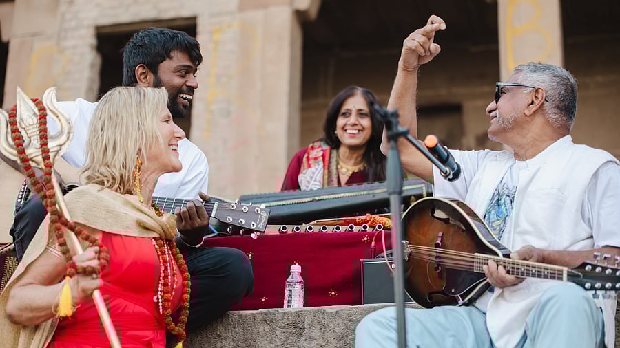 A jam session from Kala Yatri 2024 at Varanasi. 