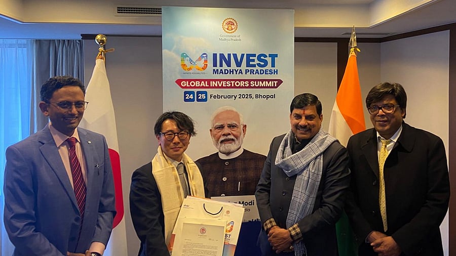 <div class="paragraphs"><p>Madhya Pradesh Chief Minister Mohan Yadav during a meeting with a Japanese delegation, in Tokyo, Japan, Wednesday, Jan. 29, 2025. </p></div>