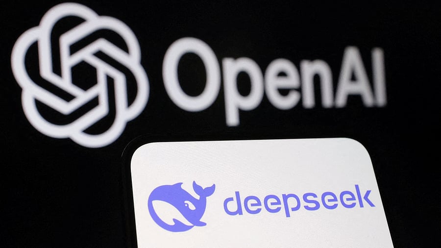 <div class="paragraphs"><p>Deepseek and OpenAI logos are seen in this illustration </p></div>