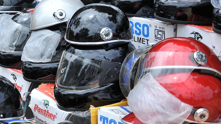 <div class="paragraphs"><p>Helmets. </p></div>