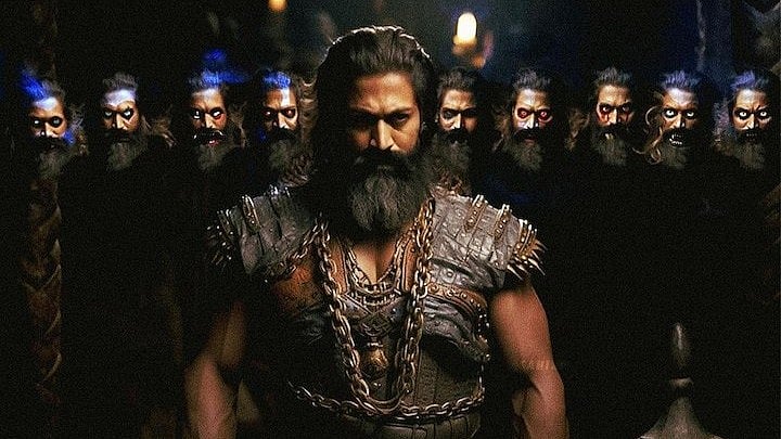 <div class="paragraphs"><p>A fan-made poster of Yash as Ravana.</p></div>