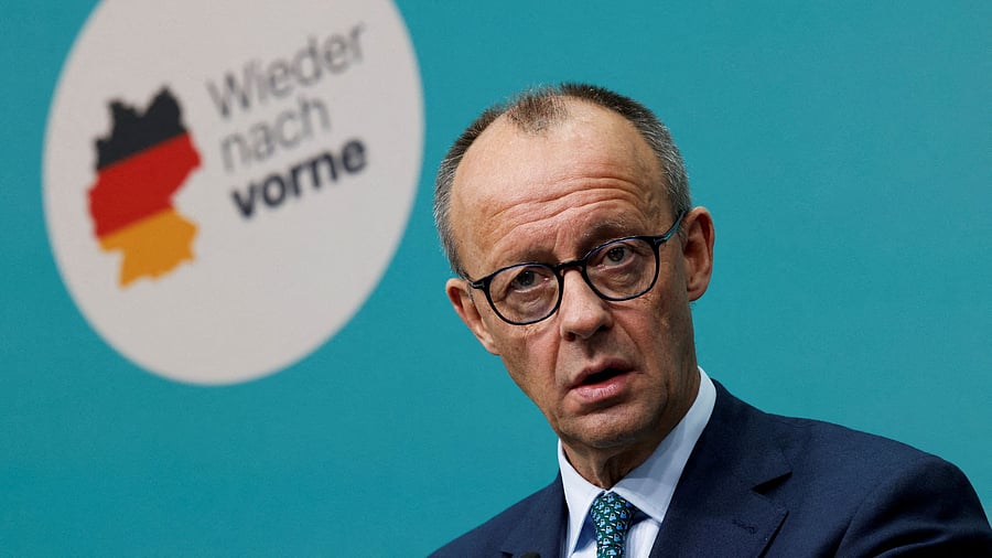 <div class="paragraphs"><p>Germany's Christian Democratic Union  party leader Friedrich Merz </p></div>