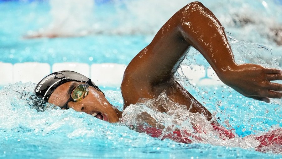 <div class="paragraphs"><p>Dhinidhi Desinghu, the 14-year-old swimmer and Paris Olympian.</p></div>