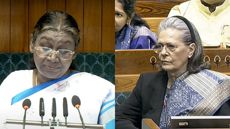 <div class="paragraphs"><p>President Murmu, Congress MP Sonia Gandhi.&nbsp;</p></div>