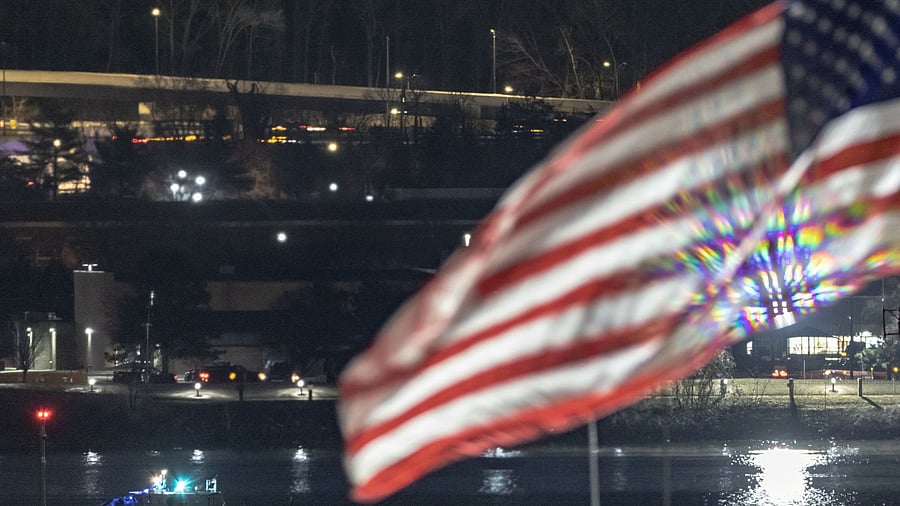 <div class="paragraphs"><p>A rescue boat operates outside Ronald Reagan Washington National Airport, in the aftermath of the collision of American Eagle flight 5342 and a Black Hawk helicopter that crashed into the Potomac River, in Arlington, Virginia, U.S., January 30, 2025. </p></div>