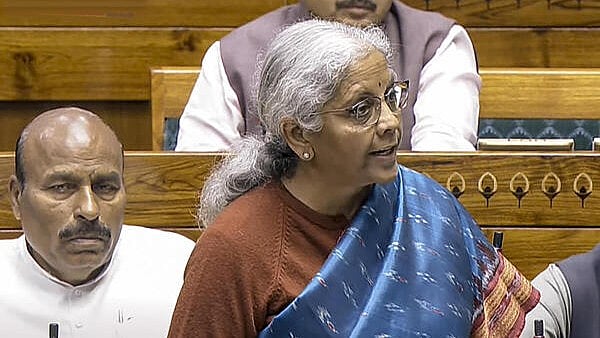 <div class="paragraphs"><p>Union Finance Minister Nirmala Sitharaman presents the Economic Survey 2024-25 in the Lok Sabha during the Budget session of Parliament, in New Delhi, Friday, Jan. 31, 2025.</p></div>