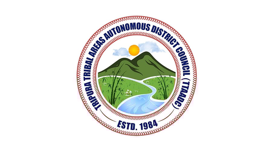 <div class="paragraphs"><p>Tripura Tribal Areas Autonomous District Council logo.</p></div>