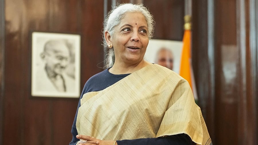 <div class="paragraphs"><p>Union Finance Minister Nirmala Sitharaman while giving final touches to the Union Budget 2025.</p></div>