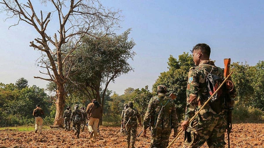 <div class="paragraphs"><p>Representative image of anti-naxal operations by security forces.</p></div>