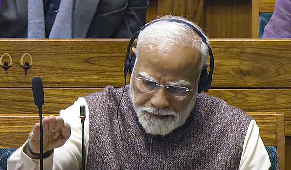 <div class="paragraphs"><p>Prime Minister Narendra Modi during presentation of the Union Budget 2025-26 in the Lok Sabha, in New Delhi, on Saturday.</p></div>