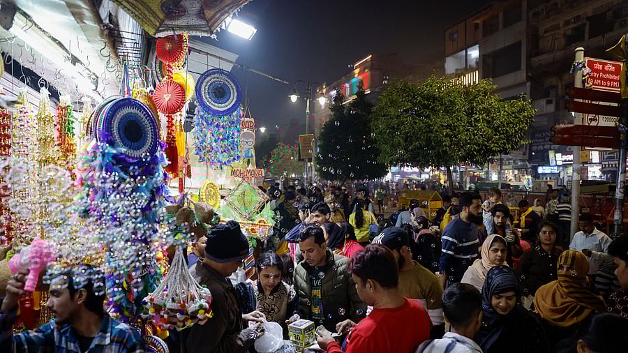 <div class="paragraphs"><p>A vendor blows soap bubbles at a market in New Delhi, India, January 31, 2025. For representational purposes.</p></div>