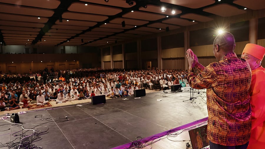 <div class="paragraphs"><p>Deputy President Paul Mashatile addresses the Official Opening of the first phase of the Bochasanwasi Akshar Purushottam Swaminarayan Sanstha (BAPS) Hindu Mandir (Temple) and Cultural Complex, in Northriding, Johannesburg, Gauteng Province.</p></div>
