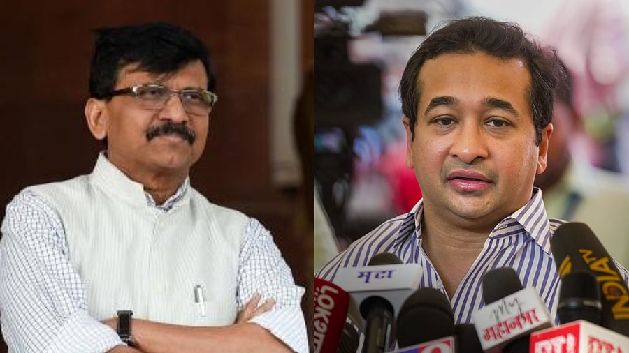 <div class="paragraphs"><p>Maharashtra minister and BJP MLA Nitesh Rane on Sunday claimed key Shiv Sena (UBT) leader Sanjay Raut is holding talks with a leader in Delhi to join the Congress.</p></div>
