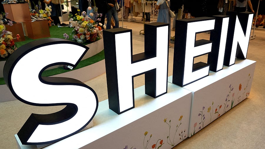 <div class="paragraphs"><p>FILE PHOTO: A view of a Shein pop-up store at a mall. </p></div>