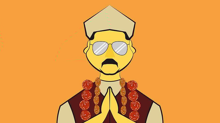 <div class="paragraphs"><p>A cartoon depicting an Indian politician. Illustration for representational purposes.</p></div>