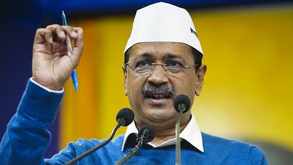 <div class="paragraphs"><p>AAP convener Arvind Kejriwal addresses a public meeting. </p></div>