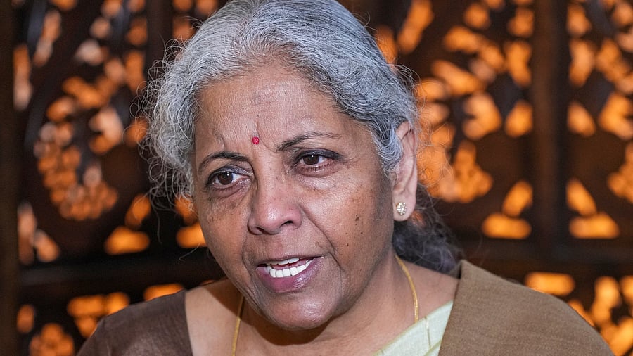<div class="paragraphs"><p>New Delhi: Union Finance Minister Nirmala Sitharaman during an interview with PTI.</p></div>