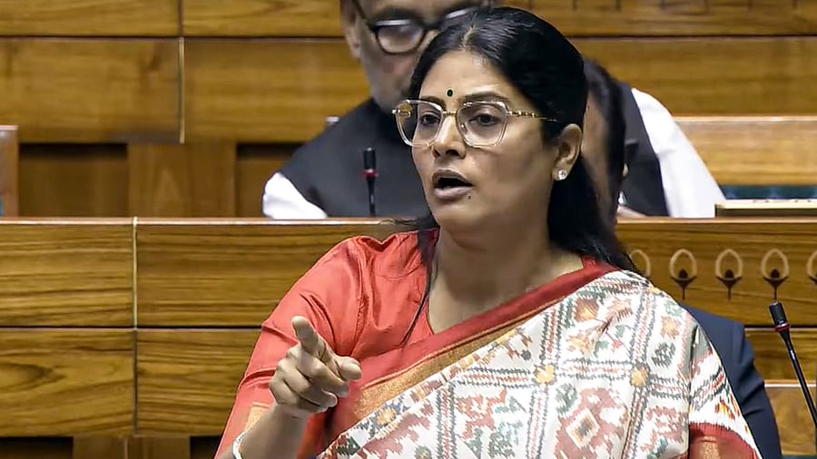 <div class="paragraphs"><p> Minister of State Anupriya Patel speaks in the Lok Sabha </p></div>