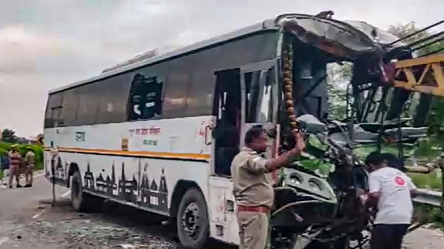 <div class="paragraphs"><p>Bus collision. Representative image</p></div>