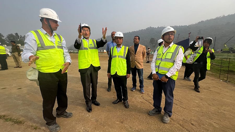 <div class="paragraphs"><p>The ambassador also visited a bamboo harvesting site and was received by the officials of the Assam Bio Ethanol Private Limited (ABEPL) and local farmers.&nbsp;</p></div>