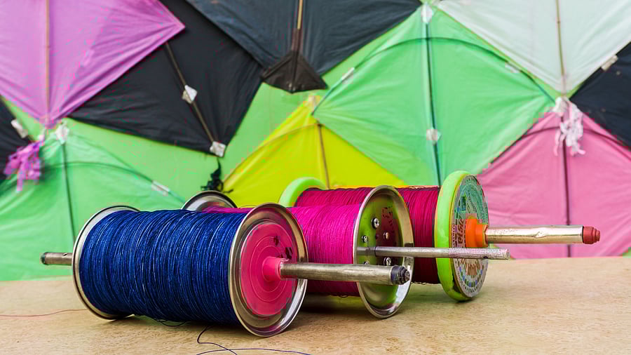<div class="paragraphs"><p>Representative image showing spools of kite string</p></div>