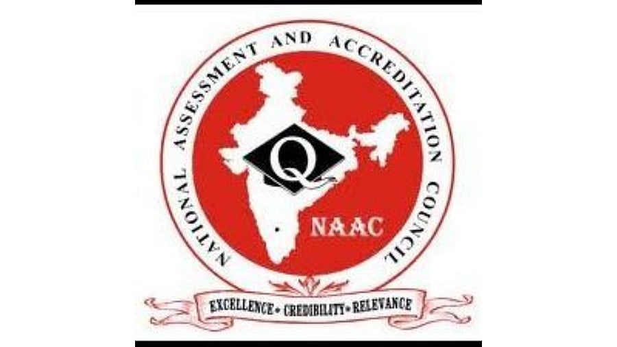 <div class="paragraphs"><p>The logo of NAAC.</p></div>