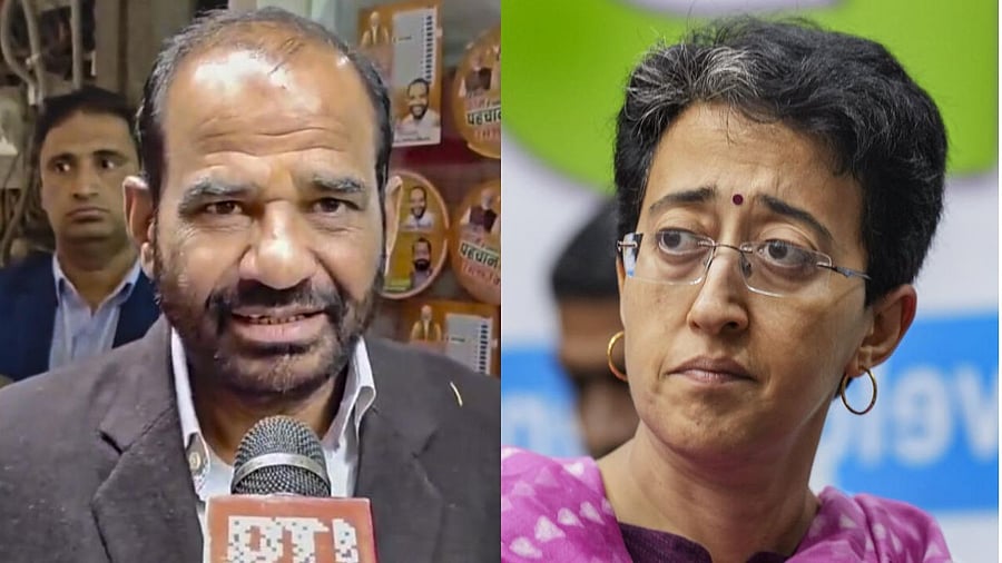 <div class="paragraphs"><p>Ramesh Bidhuri&nbsp;of BJP, Atishi of AAP</p></div>