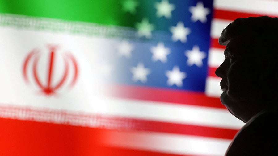<div class="paragraphs"><p>A 3D-printed miniature model of US President Donald Trump and the US and Iran flags are seen in this illustration.</p></div>