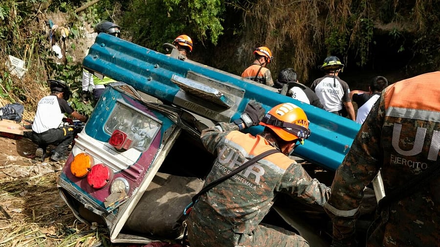 <div class="paragraphs"><p>Aftermath of a deadly bus crash in Guatemala City</p><p></p></div>