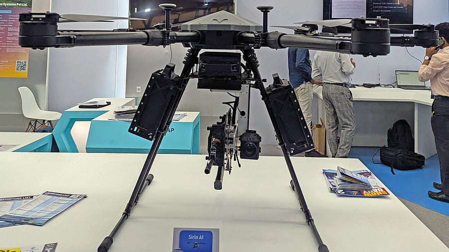 <div class="paragraphs"><p>The armed unmanned aerial vehicle (UAV) SIRIN A1 that the developers are pitching to the Indian Air Force for remote firing capabilities. </p></div>