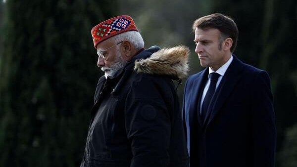 <div class="paragraphs"><p>French President Emmanuel Macron and Indian Prime Minister Narendra Modi</p></div>