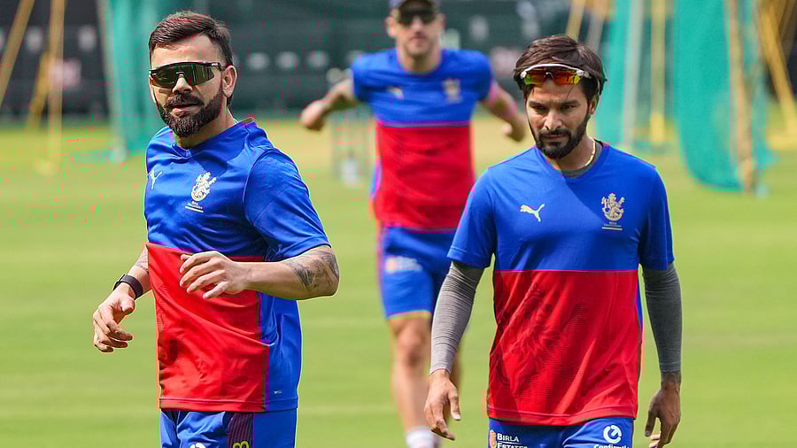<div class="paragraphs"><p>Royal Challengers Bangalore players Virat Kohli and Rajat Patidar </p></div>