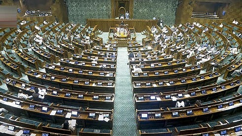 <div class="paragraphs"><p>Members in the Lok Sabha during a session of Parliament, in New Delhi, Monday.</p></div>
