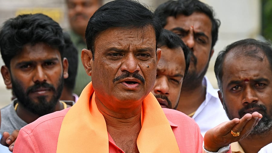 <div class="paragraphs"><p>MLA Munirathna. </p></div>