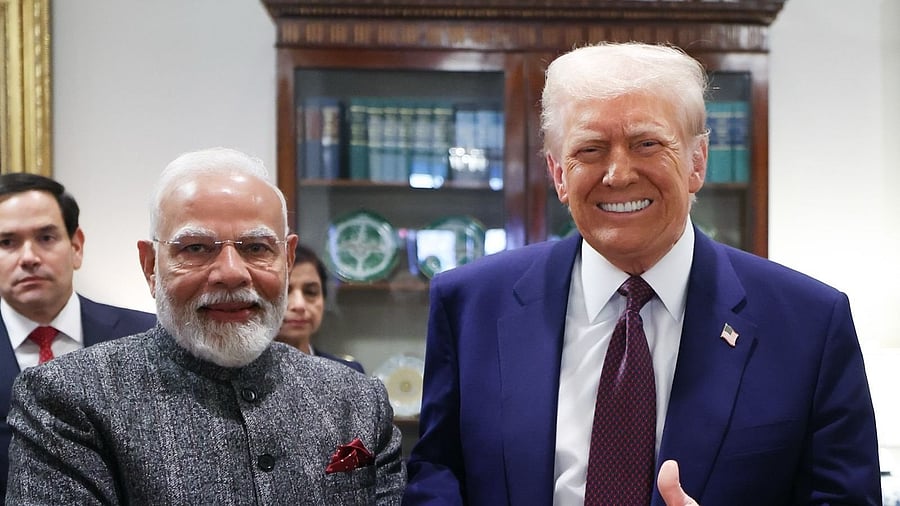 <div class="paragraphs"><p><strong>PM Narendra Modi and US President Donald Trump</strong></p></div>