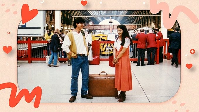 <div class="paragraphs"><p><em>Dilwale Dulhania Le Jayenge</em>, popular as <em>DDLJ</em> worldwide, was famously shot extensively in the UK, including a key scene at London’s King’s Cross Railway Station where the film’s lead pair – Shah Rukh Khan and Kajol – met for the first time.</p></div>