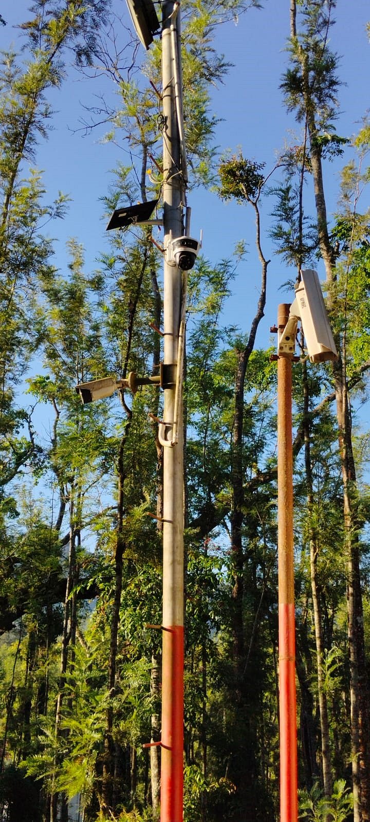 <div class="paragraphs"><p>A CCTV camera installed near Kaimara check-post near Mullayyanagiri in Chikkamagaluru district.</p></div>