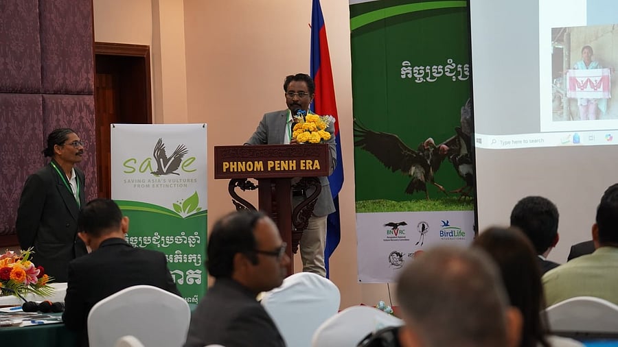 <div class="paragraphs"><p>According to research over the years, vultures (Jatayu) that feed on the carcasses of cattle&nbsp;treated with the Non-steroidal Anti-inflammatory Drugs (NSAIDs), in most likelihood die.&nbsp;</p></div>