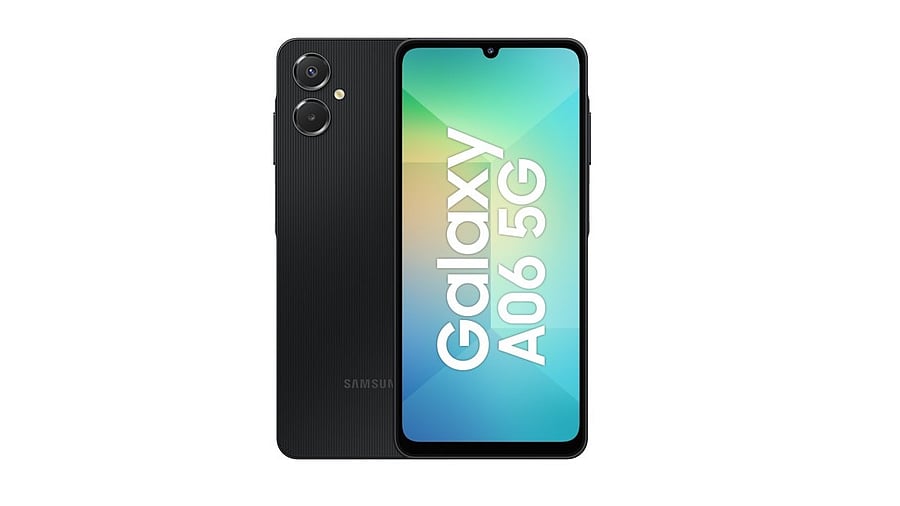 <div class="paragraphs"><p>The Samsung Galaxy A06 5G</p></div>