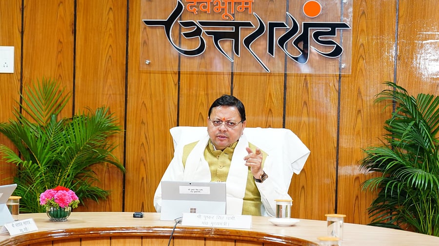 <div class="paragraphs"><p>Uttarakhand CM Pushkar Singh Dhami.</p></div>