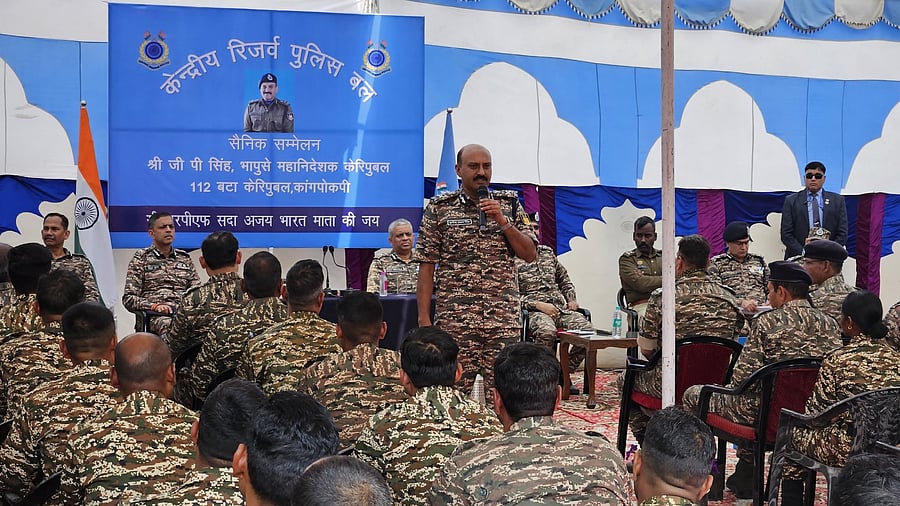 <div class="paragraphs"><p>DG interacted with the troops at the CRPF Group Centre in the state capital Imphal and at the 112 battalion campus at Kangpokpi on Thursday.</p></div>