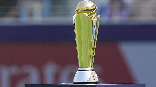 <div class="paragraphs"><p>The ICC Champions Trophy 2025, seen before the start of the One Day International (ODI) cricket match of the tournament, between India and Bangladesh, at Dubai International Cricket Stadium, in Dubai, UAE.</p></div>