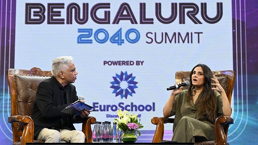 <div class="paragraphs"><p>Actor Ramya during the DH Bengaluru 2040 summit.</p></div>