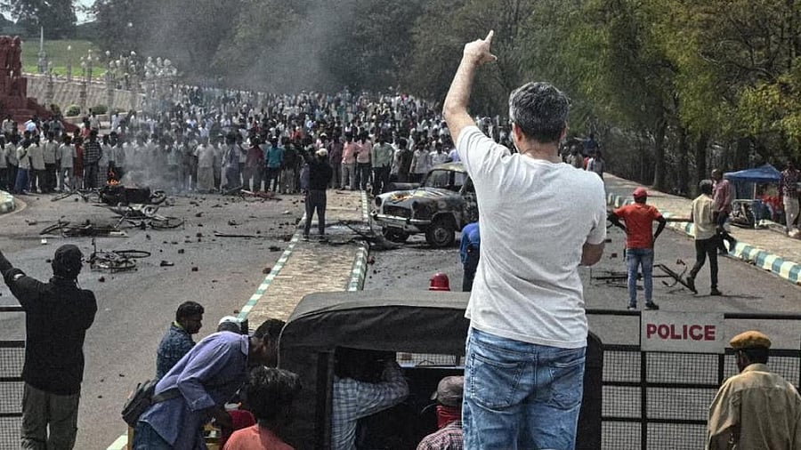 <div class="paragraphs"><p>Prashanth Neel on the sets of <em>NTRNeel.</em> </p></div>