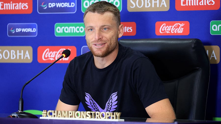 <div class="paragraphs"><p>Cricket - ICC Men's Champions Trophy - England Press Conference - Gaddafi Stadium, Lahore, Pakistan.</p></div>